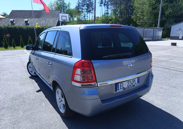 Opel Zafira cena 19899 przebieg: 158000, rok produkcji 2010 z Kcynia małe 436